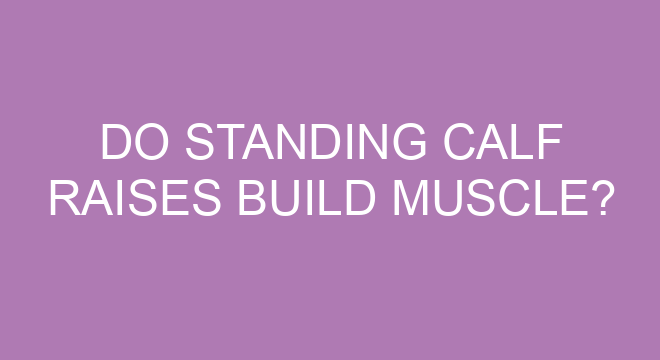 Calf Raises Build Muscle