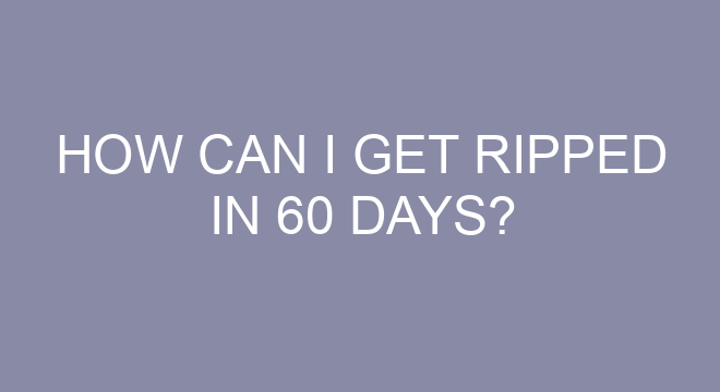 how-can-i-get-ripped-in-60-days