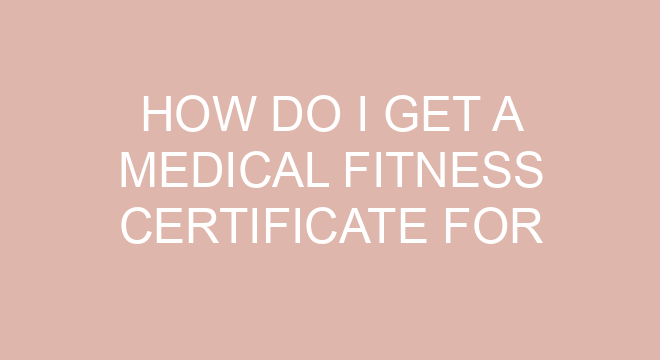 How Do I Get A Medical Fitness Certificate For NEET?