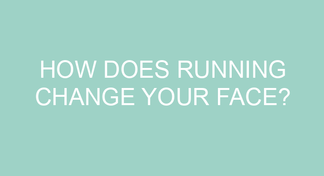 how-does-running-change-your-face