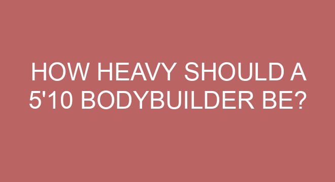 how-heavy-should-a-5-10-bodybuilder-be