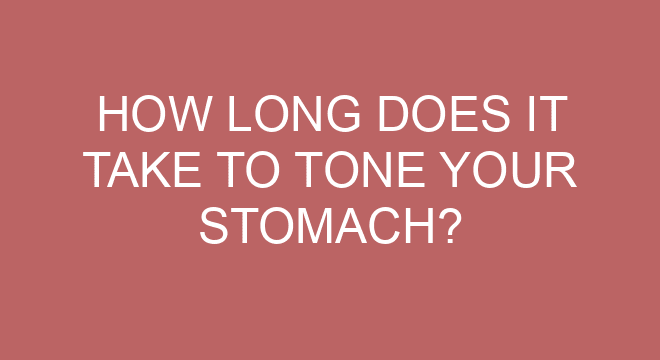 how-long-does-it-take-to-tone-your-stomach