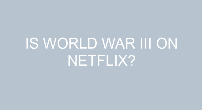 world war iii movie on netflix