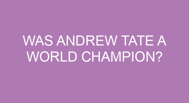 Andrew Tate Never Was A World Champion Skill Breakdown Youtube