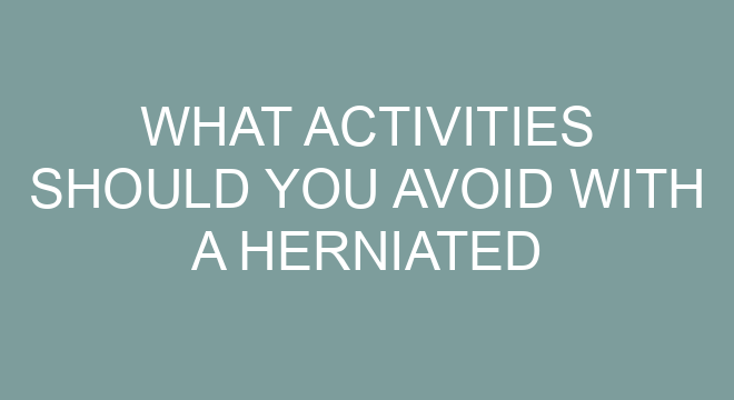 what-activities-should-you-avoid-with-a-herniated-disc