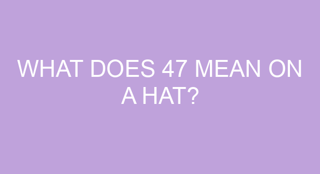 what-does-47-mean-on-a-hat