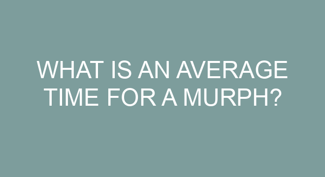 what-is-an-average-time-for-a-murph