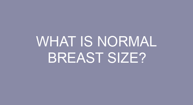 what-is-normal-breast-size