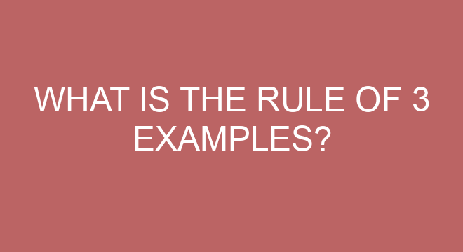 what-is-the-rule-of-3-examples