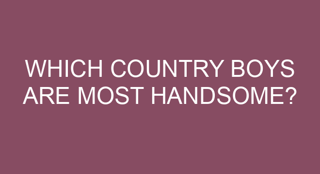 which-country-boys-are-most-handsome