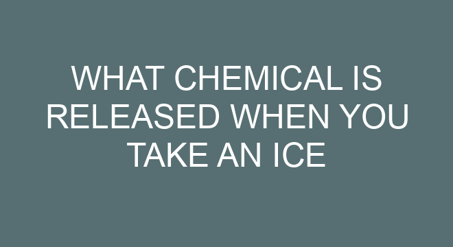 what-chemical-is-released-when-you-take-an-ice-bath