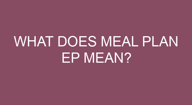 what-does-meal-plan-ep-mean