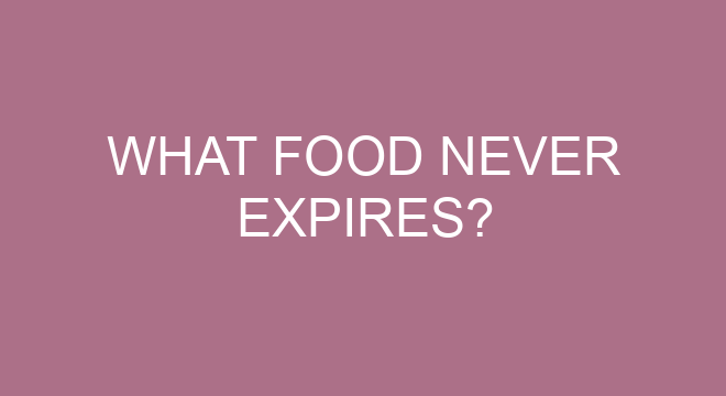 what-food-never-expires