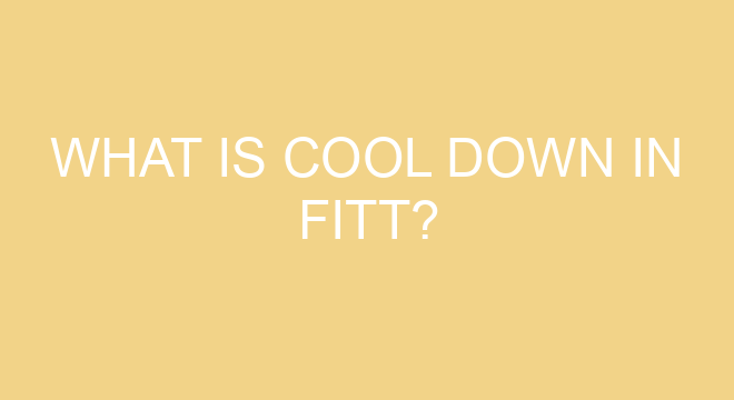 what-is-cool-down-in-fitt